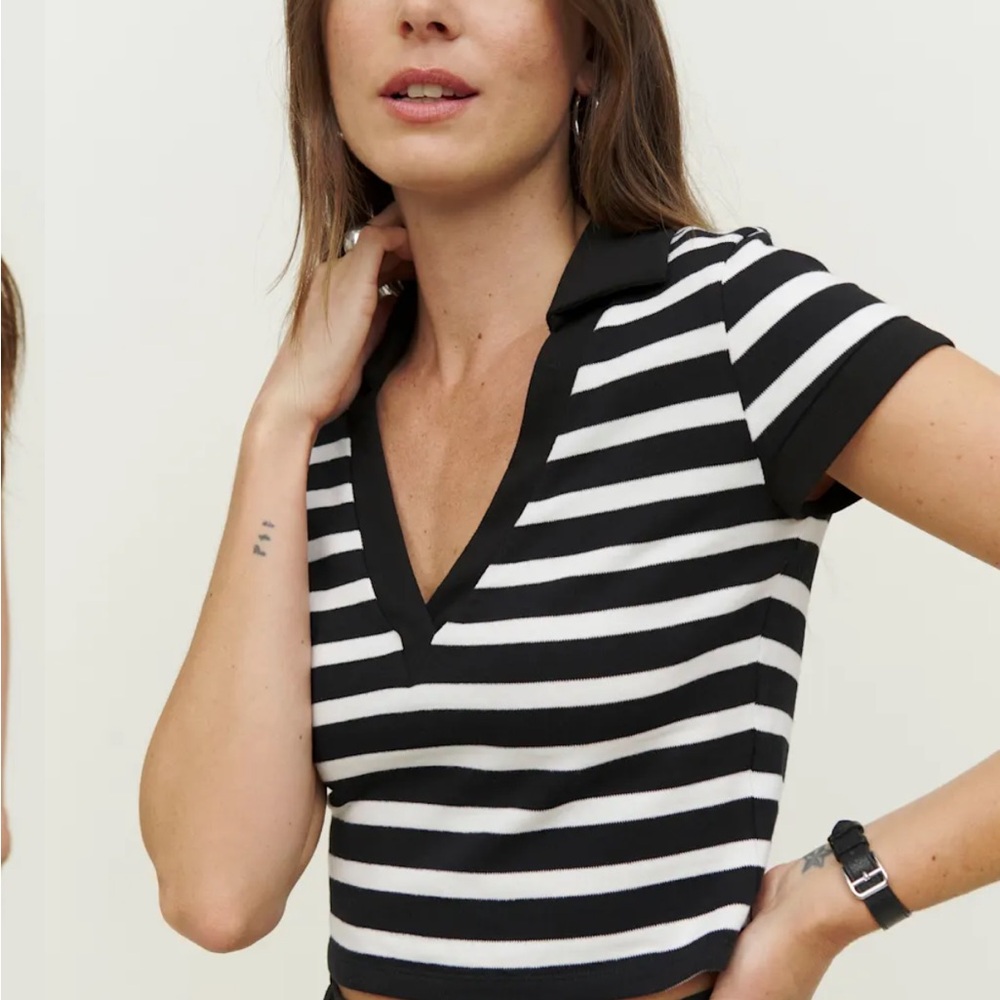 Reformation Lovella Knit Top